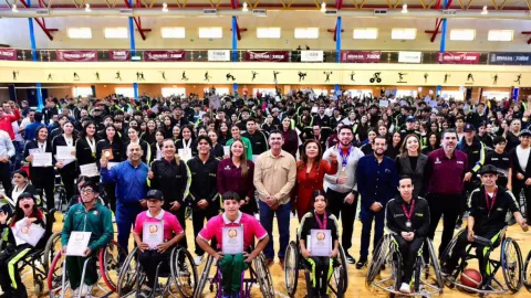 El Gobierno de Sinaloa reconoció a las y los medallistas de la Olimpiada Nacional, Paralimpiada Nacional, Juegos Indígenas y Juegos Populares 2025