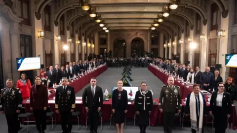 Juntos vamos a reducir la extorsión: Presidenta Claudia Sheinbaum en la 52 Sesión Ordinaria del Consejo Nacional de Seguridad Pública