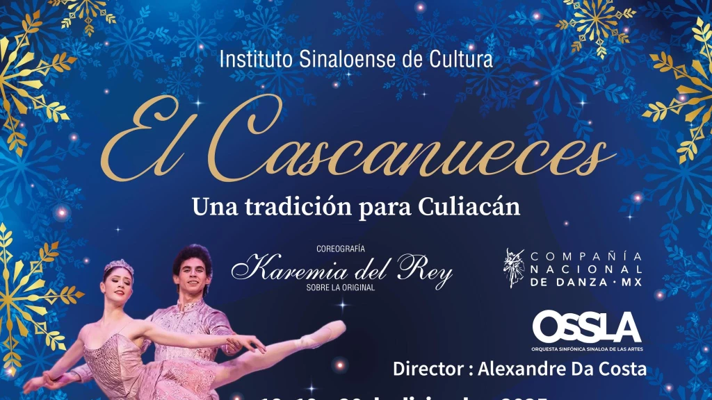 Disfruta la magia de “El Cascanueces”, se presenta en tres funciones con la OSSLA