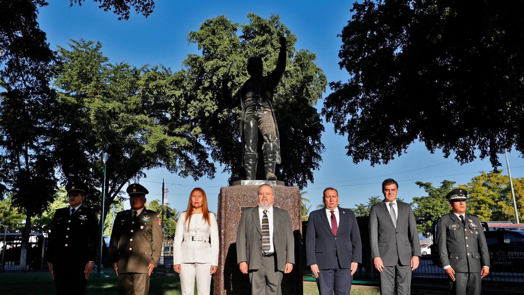 Conmemoran autoridades el 210 aniversario luctuoso de José María Morelos y el 161 aniversario de la Batalla de San Pedro