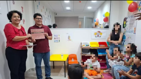 SEMujeres fortalece el desarrollo integral de niñas y niños a través del arte mediante círculos de lectura en Centros de Justicia del Estado y ULAS