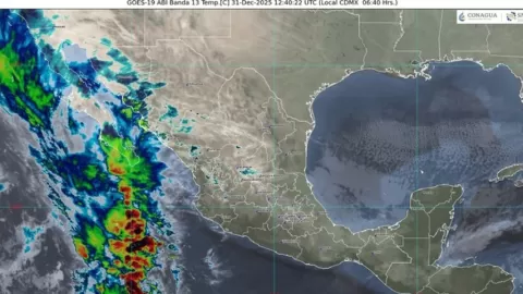 Sinaloa Despide 2025 con Clima de Verano y Chubascos Aislados: Una Nochevieja Inusual Marcada por Temperaturas de hasta 40°C