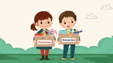 Revisa estos consejos para inculcar en las niñas y los niños la cultura de la donación