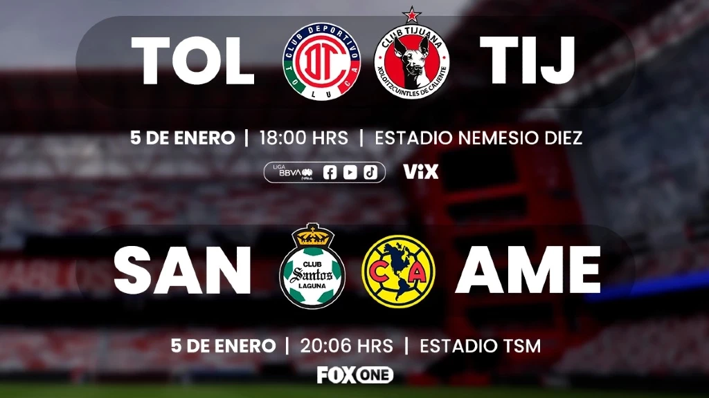 Liga MX Femenil: Emocionante Cierre de Jornada 1 este Lunes 5 de Enero de 2026 con Triple Cartelera