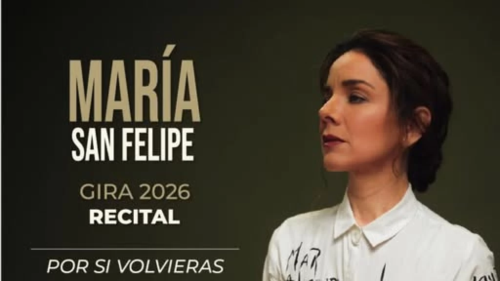 María San Felipe llega este sábado a Culiacán con su recital “Por si volvieras”
