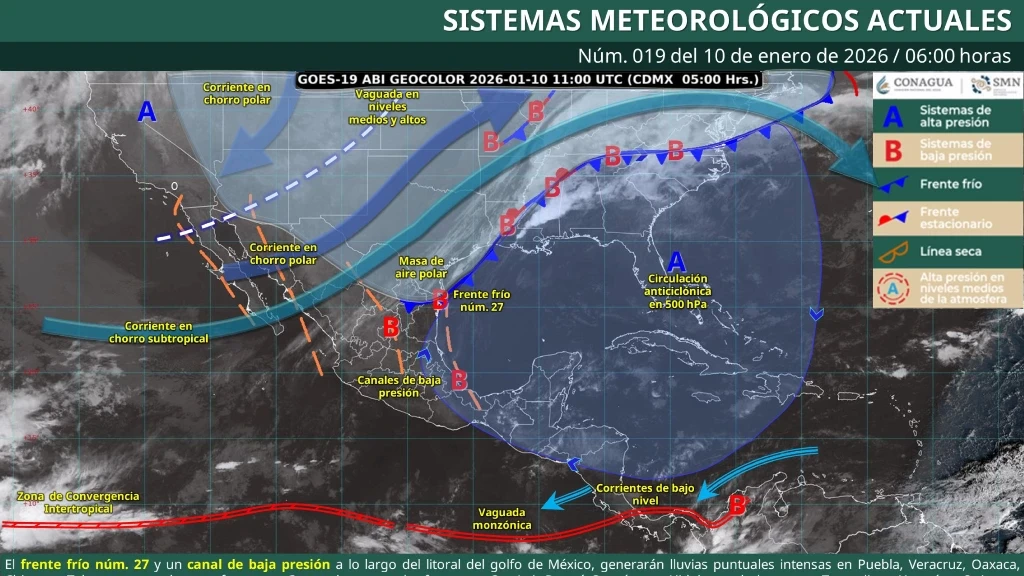 Sinaloa Bajo Cero: Frente Frío 27 y Tormenta Invernal Desatan Gélidas Temperaturas y Amenaza de Nevadas en Sierras