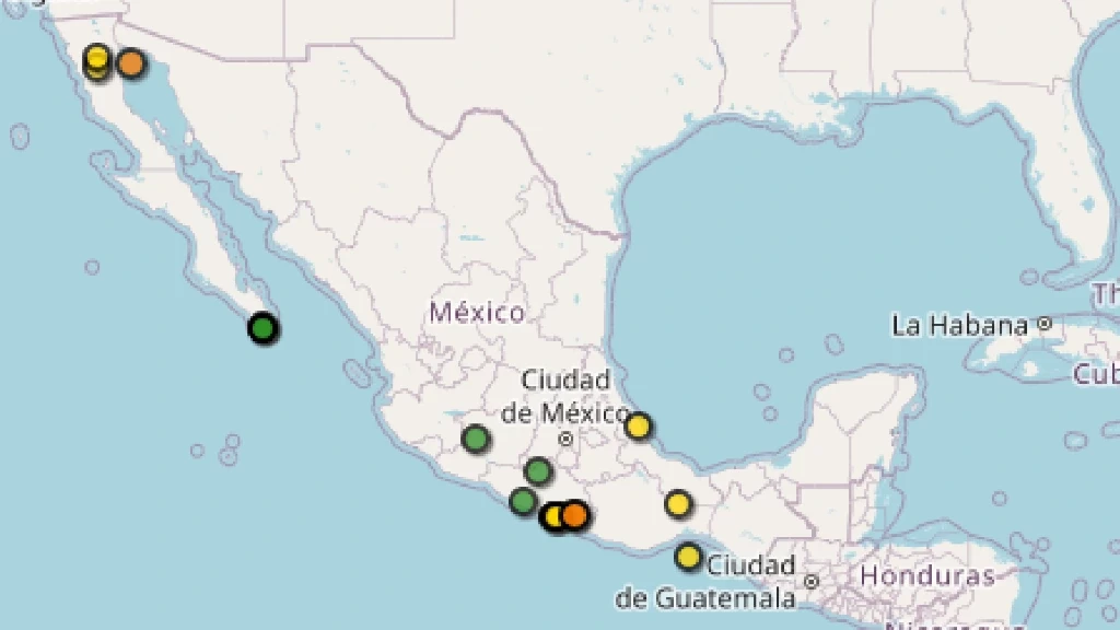 México Bajo Vigilancia Sísmica Constante: SSN Reporta Actividad Telúrica el 19 de Enero, Incluido Sismo de Magnitud 3.4