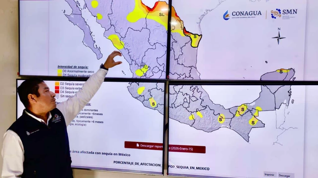 Panorama favorable para Sinaloa, más de la mitad del territorio sin problemas de sequía, asegura Protección Civil