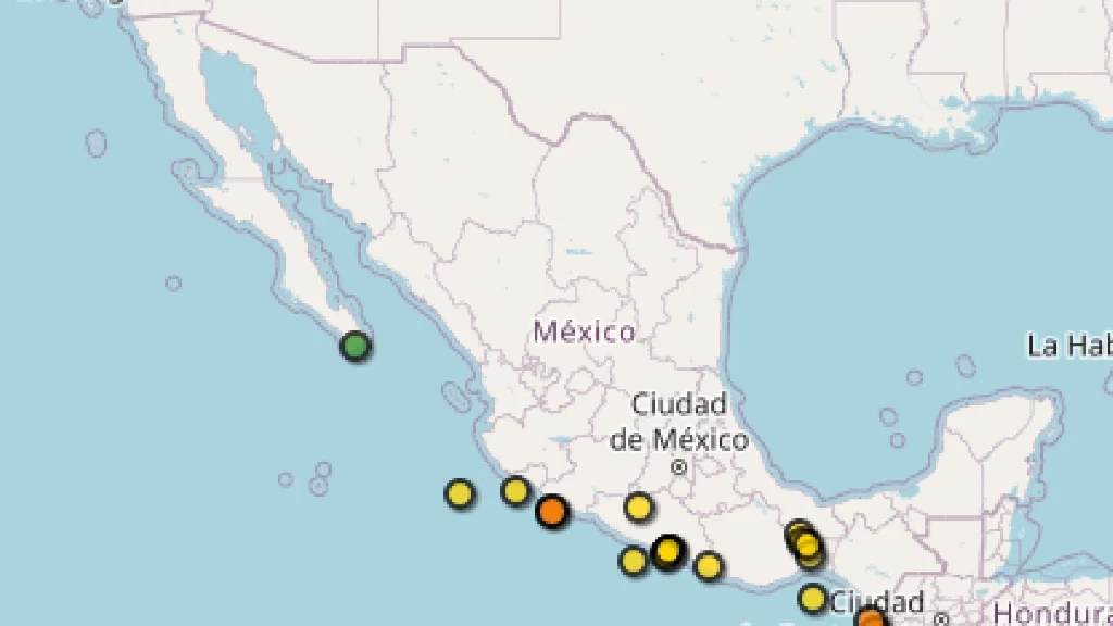 Temblor en México Hoy, 25 de Enero de 2026: Actividad Sísmica Moderada en el Sur y Suroeste del País