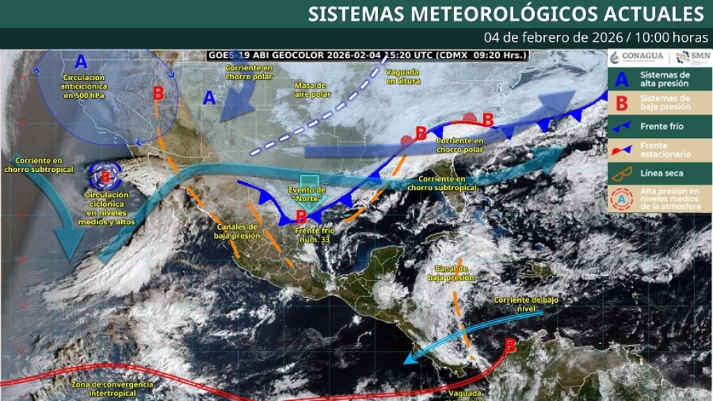 Sinaloa y otras seis entidades bajo alerta por temperaturas extremas de 35 a 40 °C este 4 de febrero