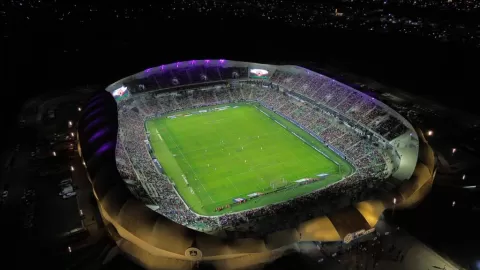 Estadio de futbol de Mazatlán registra otra impresionante afluencia de más de 16 mil aficionados