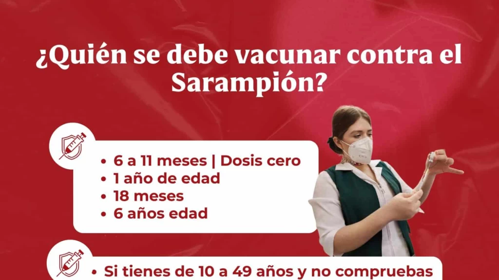 Estos son los macrocentros de vacunación contra el Sarampión que se instalarán este fin de semana