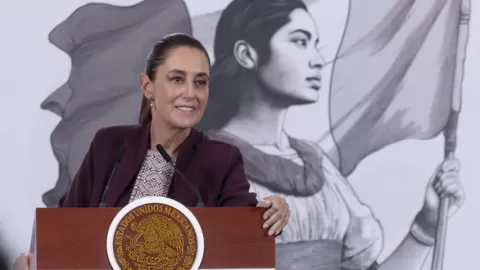 Hay vacunas suficientes contra el sarampión; la meta es llegar a 2.5 millones de dosis aplicadas por semana: Presidenta