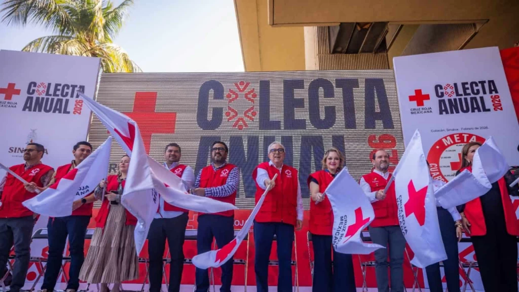 “Cada peso suma a la vida y a la salud”, Gobernador Rocha, al poner en marcha la Colecta Nacional de Cruz Roja en Sinaloa