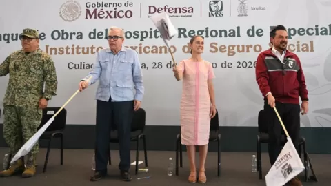 Sheinbaum Lidera Arranque de Obra del Nuevo Hospital de Especialidades del IMSS en Culiacán