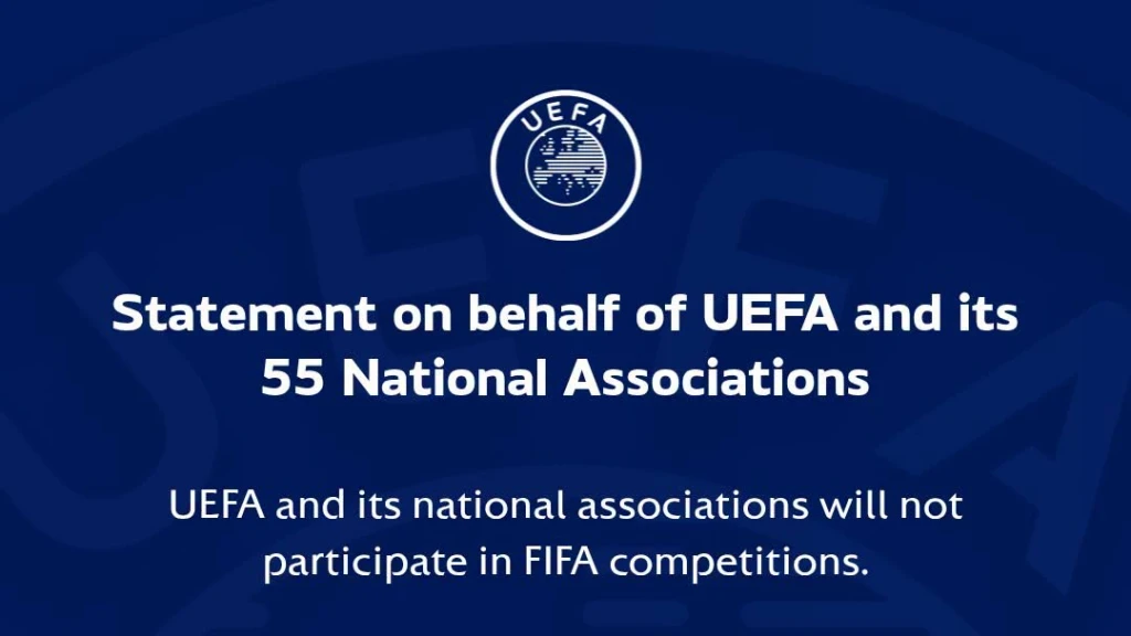 UEFA rompe con FIFA y boicotea sus torneos por privatización: ¿Nace una nueva Copa del Mundo?