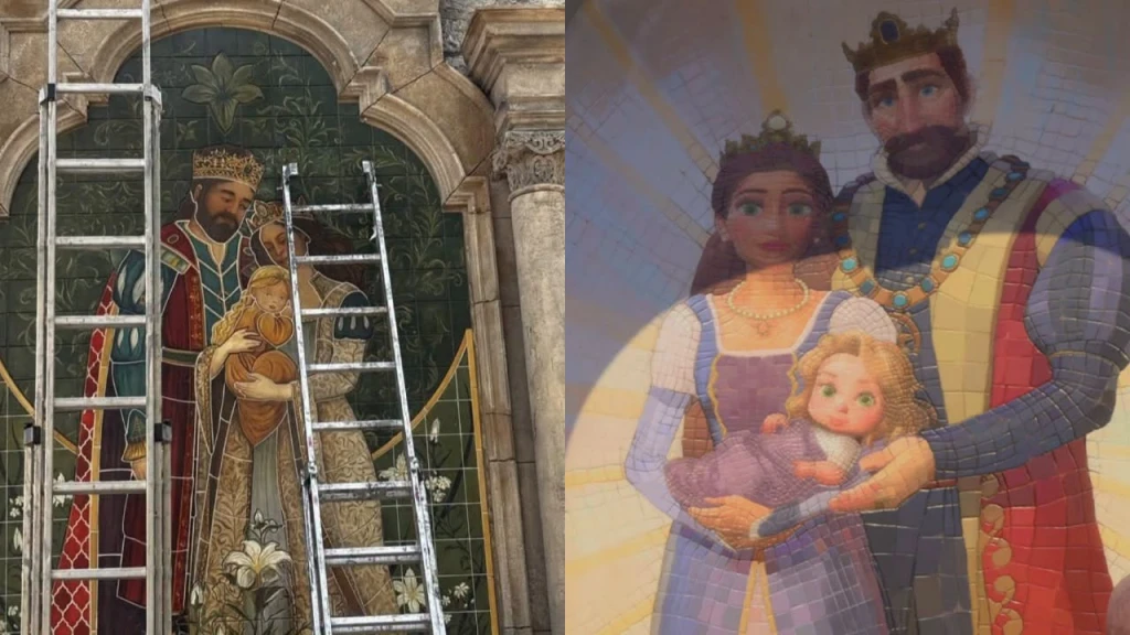 Primer Vistazo del Live Action de 'Enredados': Así Lucen Teagan Croft como Rapunzel y Milo Manheim como Flynn Rider