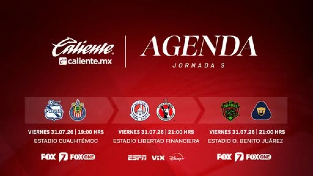 ¡Imperdible! La Jornada Futbolera del 31 de Julio de 2026 en México: Liga MX, Expansión, Femenil, y Más EN VIVO