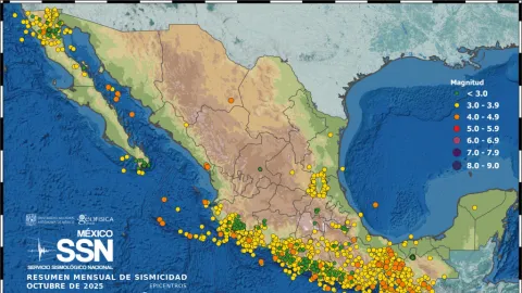 Alerta Sísmica en México: El SSN Monitorea Temblor en Vivo con Tecnología de Vanguardia