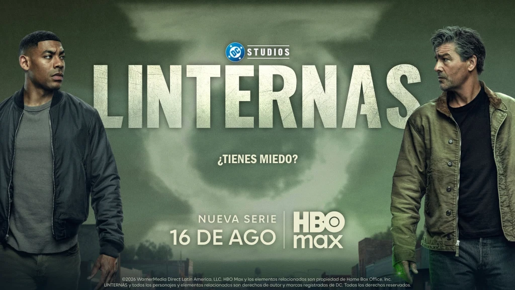 HBO Max en Agosto 2026: 'Linternas' Lidera la Expansión de DC y un Catálogo Cinematográfico Impresionante
