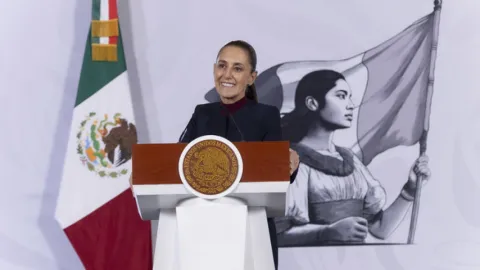 Presidenta destaca cifra más baja de homicidios dolosos en un día en por lo menos 15 años; se registraron 20 casos el 13 de agosto