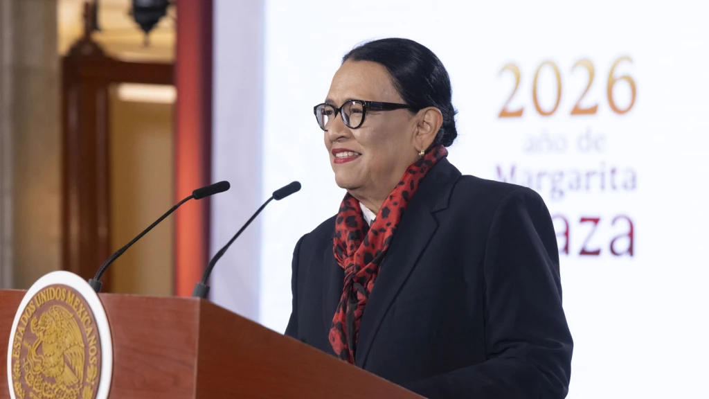 Rosa Icela Rodríguez Lidera 'La Mañanera' por Ausencia de Sheinbaum: Migración, México-Perú y Austeridad Presupuestal 2027 en la Agenda
