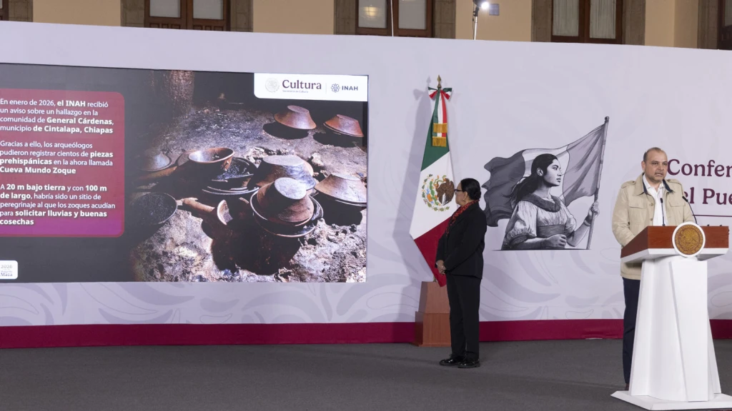 Descubrimiento Monumental en Chiapas: INAH Revela Cueva Zoque con 179 Piezas Prehispánicas Intactas