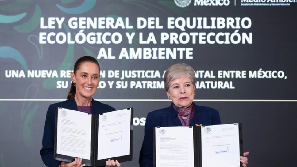 Presidenta envía a la Cámara de Diputados iniciativa de Ley General de Protección Ecológica y Justicia Ambiental