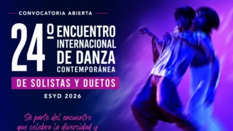 Invitan al 24º Encuentro Internacional de Danza Contemporánea de Solistas y Duetos 2026