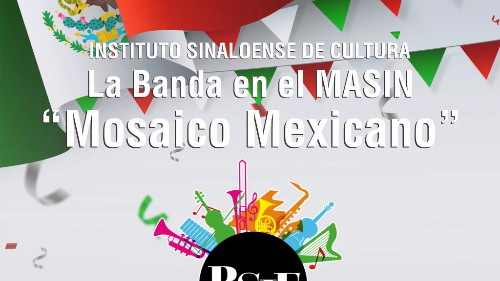 La Banda Sinfónica Juvenil del Estado presentará “Mosaico Mexicano” en el MASIN