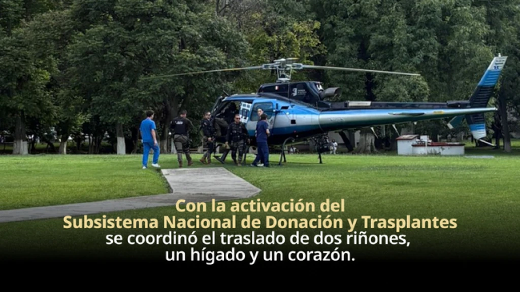 CENATRA coordina con éxito el traslado de órganos de forma simultánea en distintas regiones del país