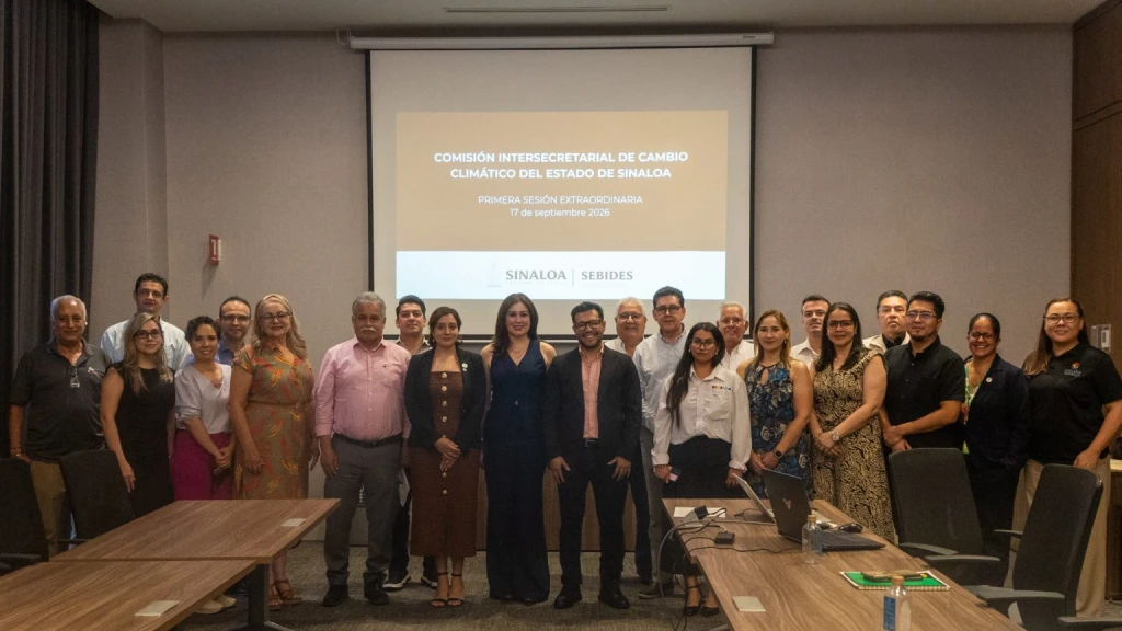 Sinaloa fortalece estrategia climática al ser el primero en aprobar el Programa Estatal de Acción climática