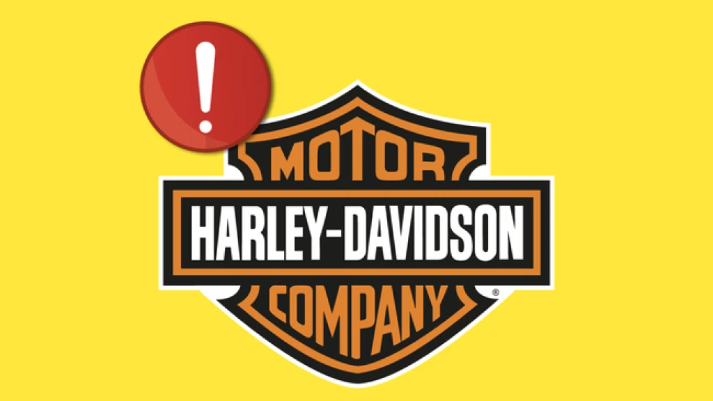 Profeco comparte alerta de Harley-Davidson por riesgo de pérdida de control en motocicletas