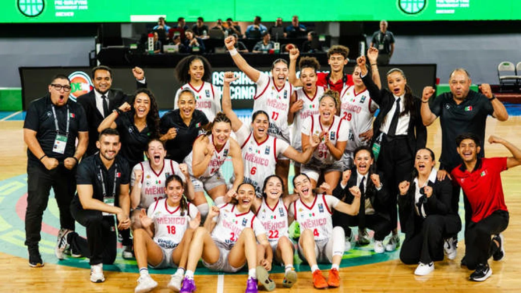 Basquetbol mexicano luce ascenso importante en el ranking de la FIBA