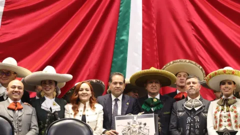 La Cámara de Diputados conmemoró el Día Nacional del Charro