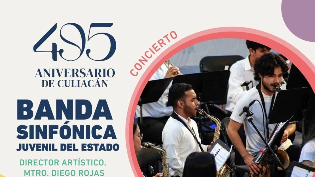 Festejará el ISIC el 495 aniversario de Culiacán con el concierto “Al compás del danzón”, de la BSJE