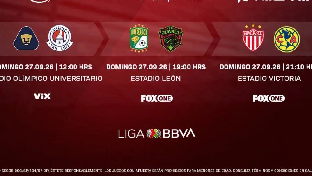 Jornada Dominical: Liga MX y Femenil