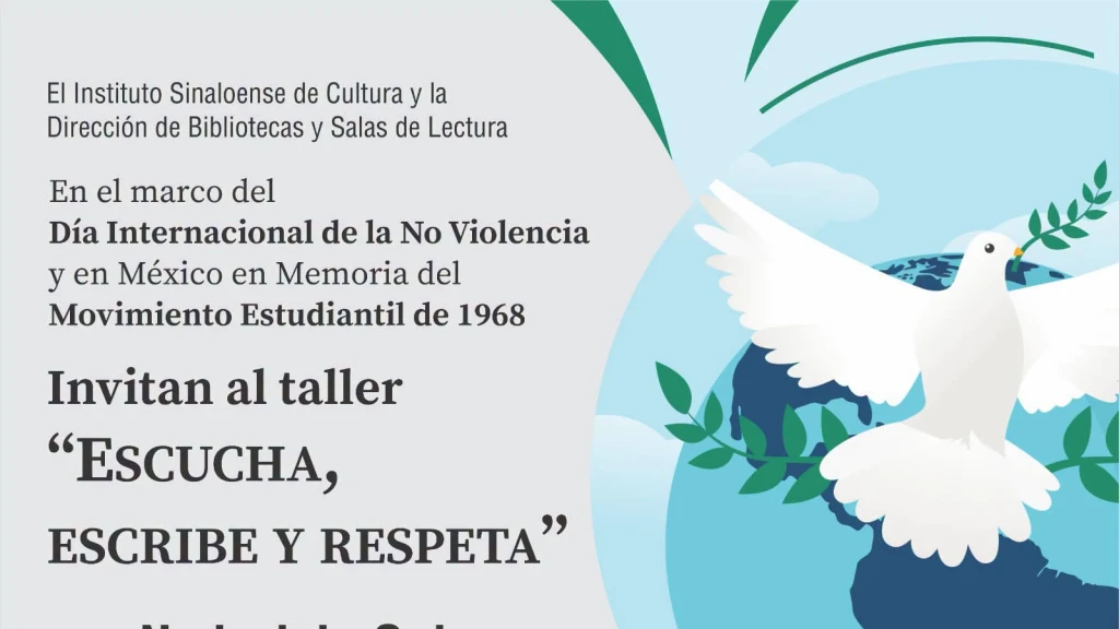 Invita el ISIC al taller “Escucha, escribe y respeta”, con Nadezhda Quiroz