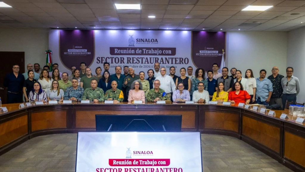 Restauranteros de Culiacán son el sector clave para recuperar la confianza y la paz de la ciudad, señala Gobernadora