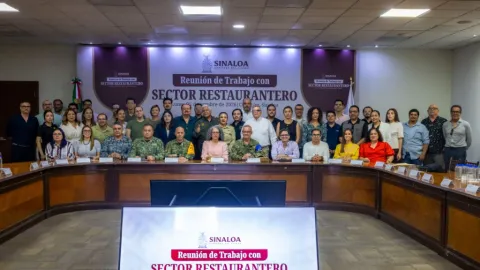Restauranteros de Culiacán son el sector clave para recuperar la confianza y la paz de la ciudad, señala Gobernadora