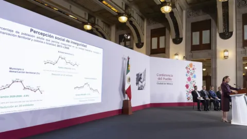 Percepción de inseguridad en localidades disminuye de 50.6% a 35.9%: presidenta