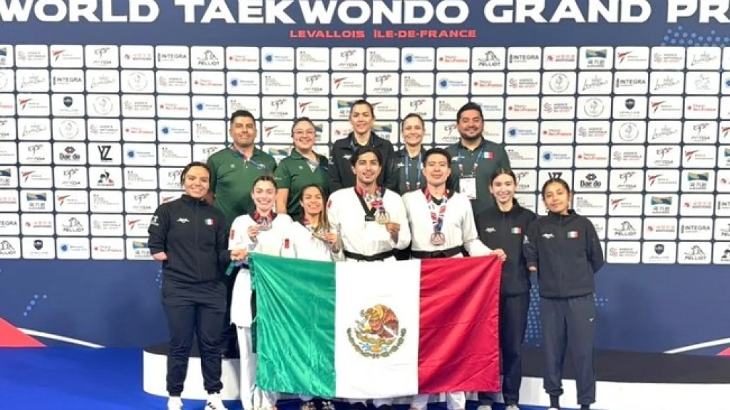 Diego García y Claudia Romero se coronan en Grand Prix Mundial de Para Taekwondo París 2026