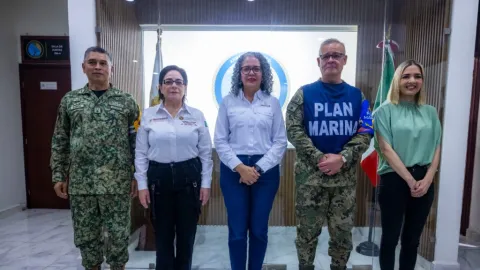 Encabeza Gobernadora Graciela Domínguez y titular de PC, Laura Velázquez reunión de seguimiento a “Simón”