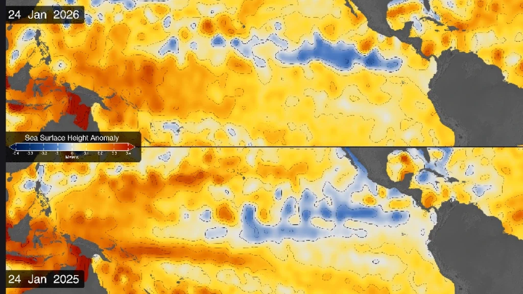 NASA Revela Impactantes Visualizaciones del El Niño 2026: El Fenómeno Climático Más Intenso Desde 1950