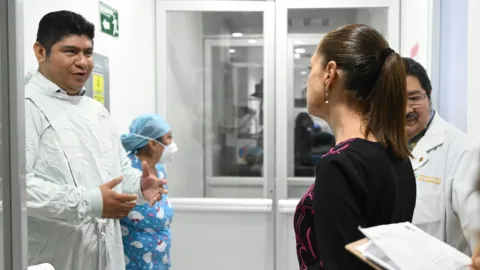 Vamos a modernizar el sistema de salud; estamos para atender y resolver: presidenta