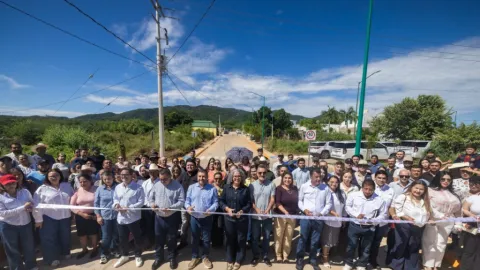 Las obras son un acierto para brindar seguridad a la ciudadanía, señala Gobernadora Graciela Domínguez en Badiraguato