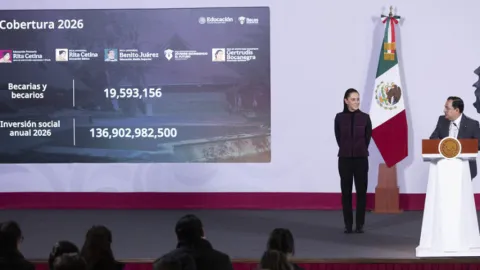 Becas para el Bienestar beneficiarán a 22 millones de estudiantes: presidenta