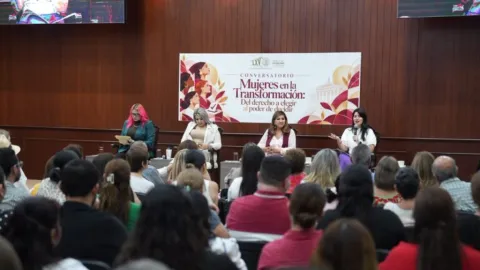 Congreso del Estado conmemoró el 73 aniversario del reconocimiento del voto de la mujer con un conversatorio
