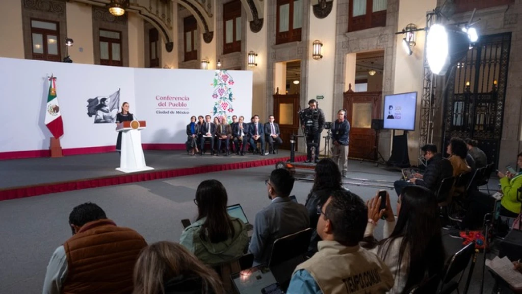 Presidenta anuncia inversión de alrededor de 13 mil mdp para garantizar agua potable en Guadalajara