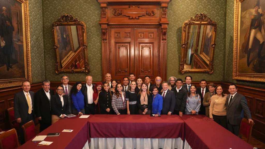 Gobernadora Graciela Domínguez asistió a reunión sobre IMSS Bienestar con la presidenta Claudia Sheinbaum